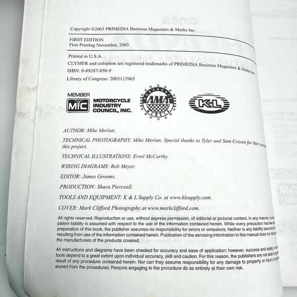Clymer Service Manual M200 Honda Rancher TRX350 2000-2003 ATV Repair Maintenance - Picture 6 of 9